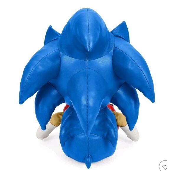 Sonic The Hedgehog Premium Pleather Plush By Kidrobot 16" NECA SEGA Blue Toy - Picture 4 of 11